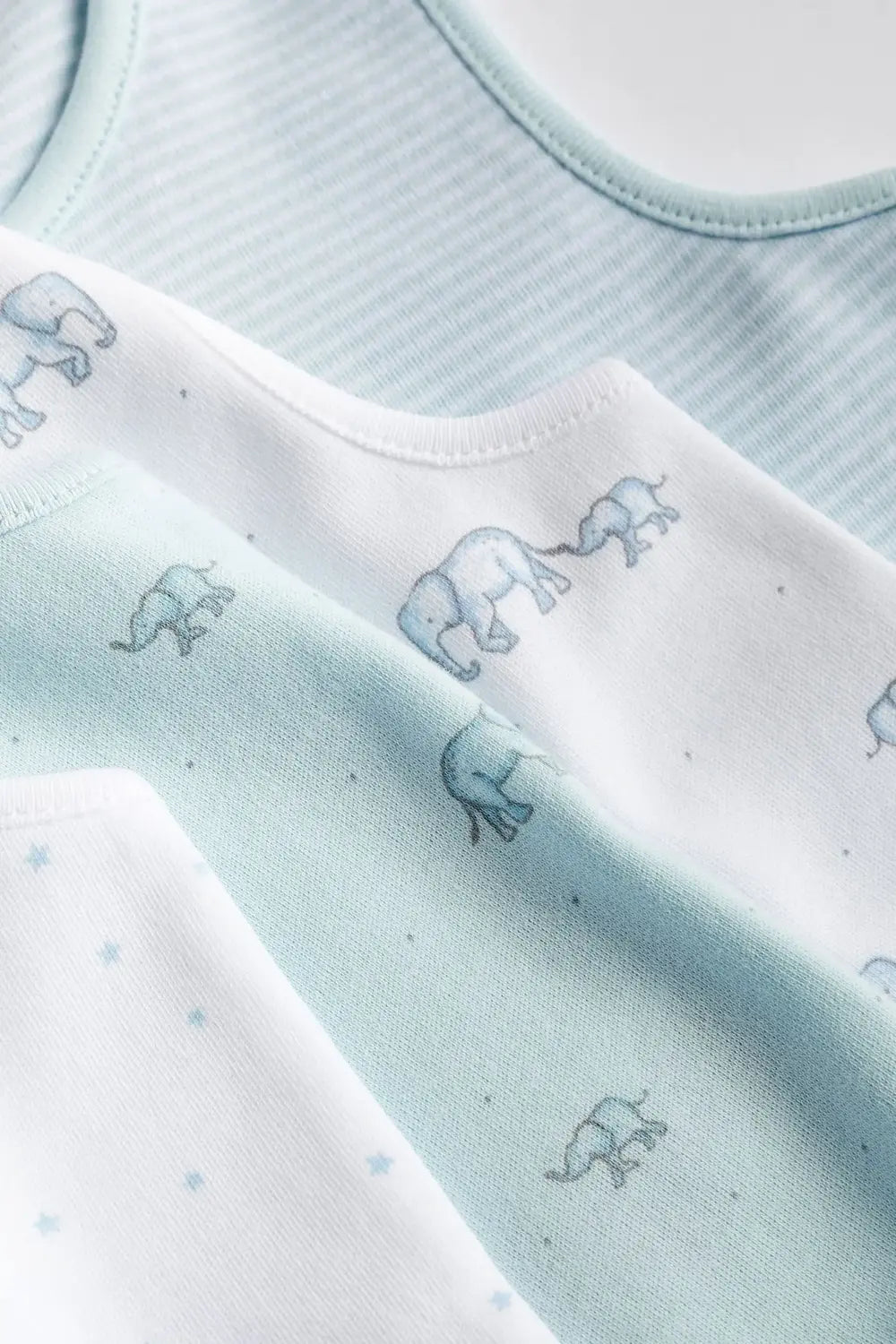 Next Baby Trikó Elefánt Mintás 4db/Csomag-2